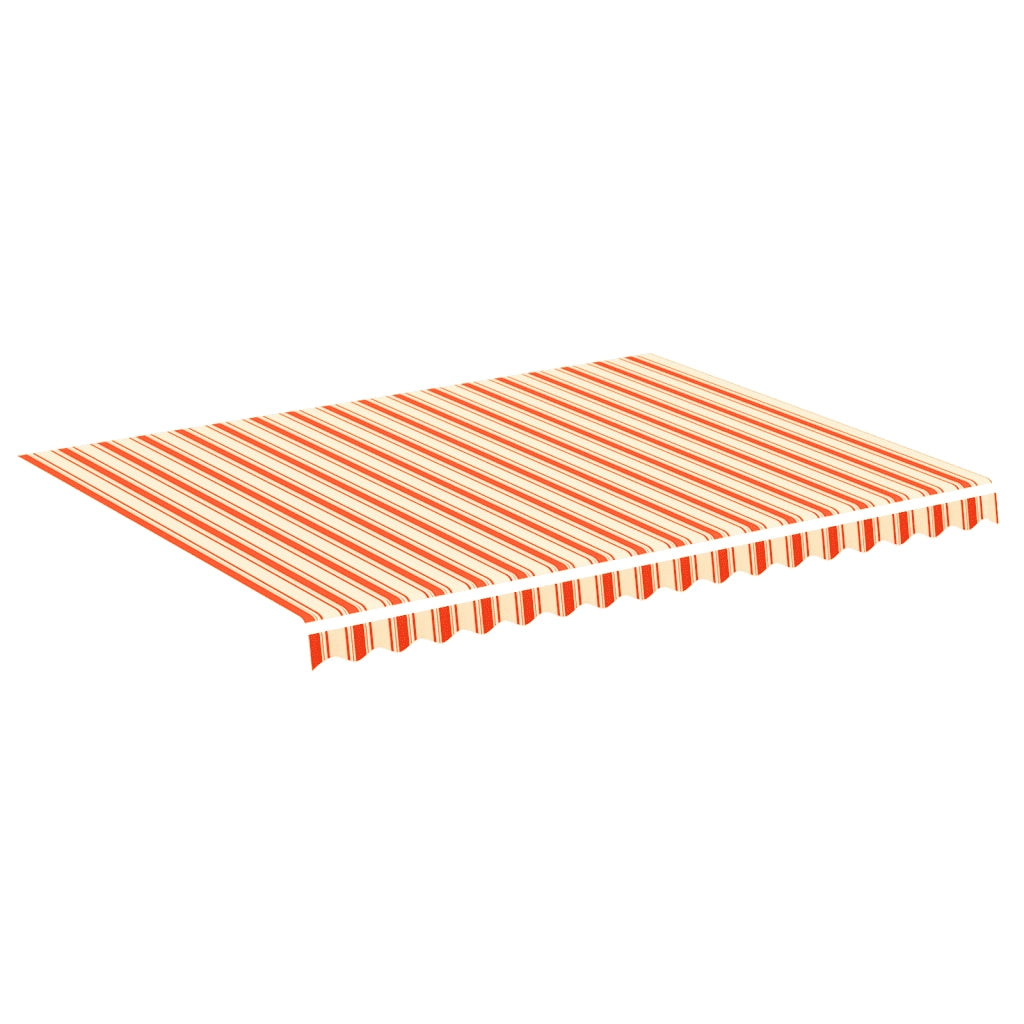 Tessuto di Ricambio per Tenda da Sole Giallo e Arancio 4x3 m 312017