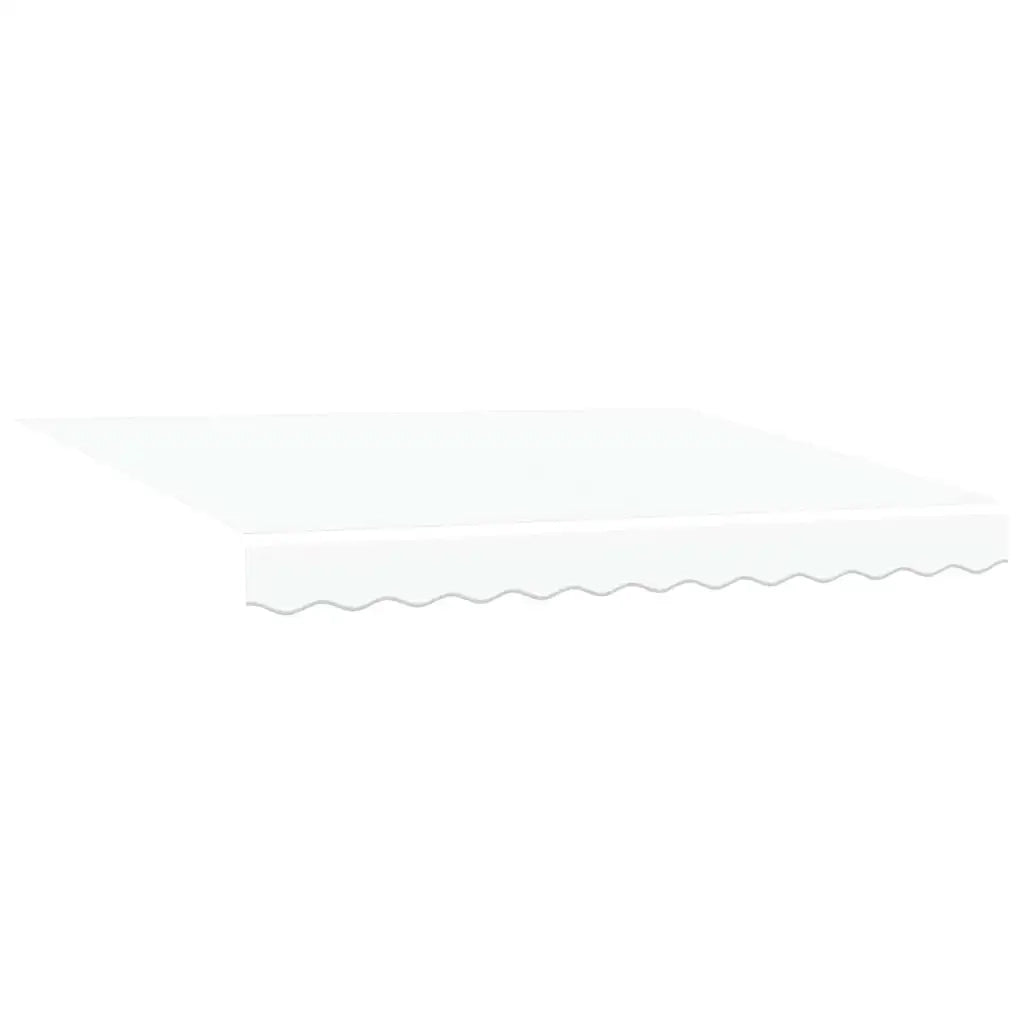 Tenda da Sole | Tenda Retrattile Bianco 350 x 250 cm Poliestere e Alluminio