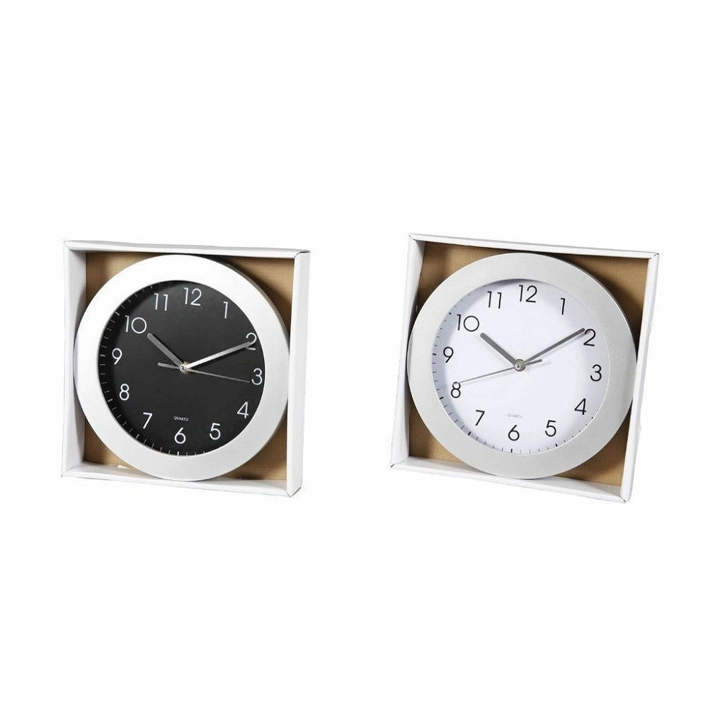 Trade Shop - Orologio Da Parete Muro Analogico Tondo Cucina Stanza Casa Diametro 25cm 161628 -