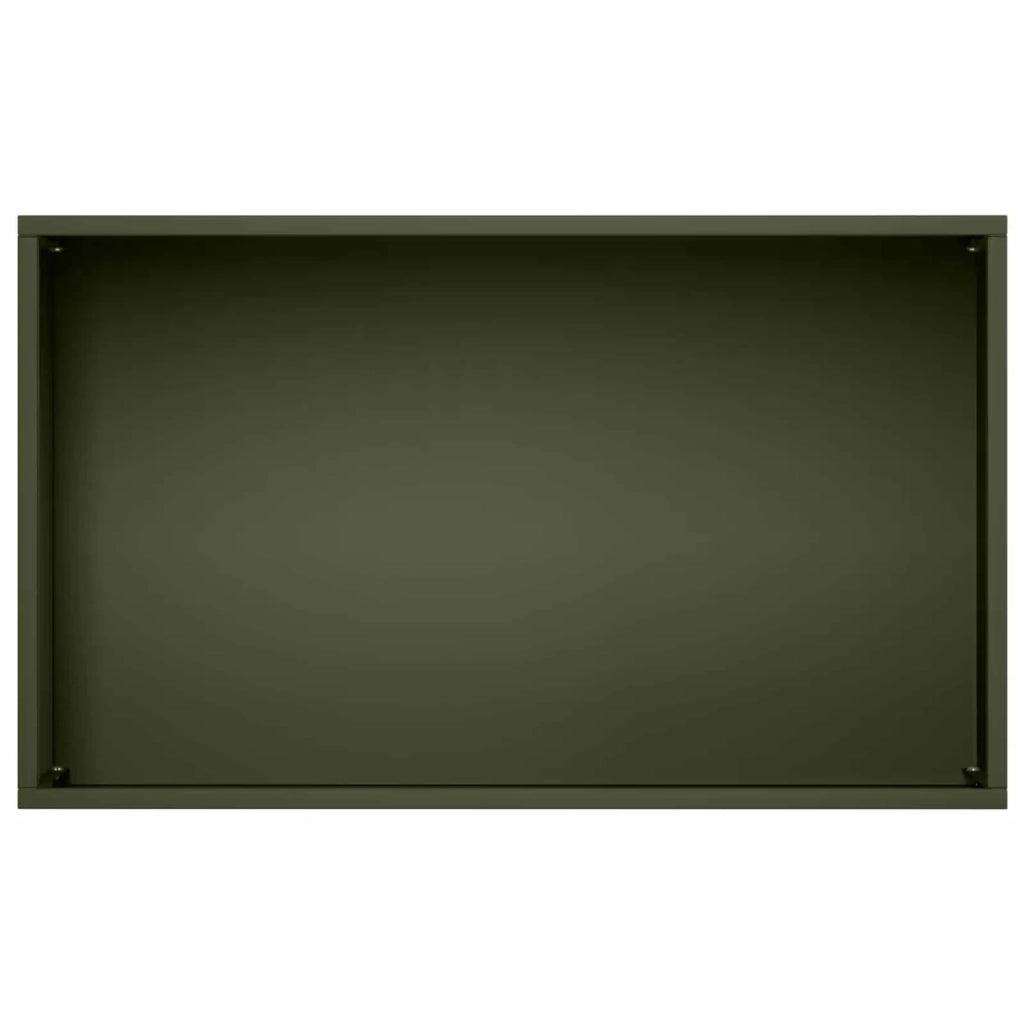 Vaso da giardino 2 pz Verde Oliva 50 x 30 x 49 cm 8005813