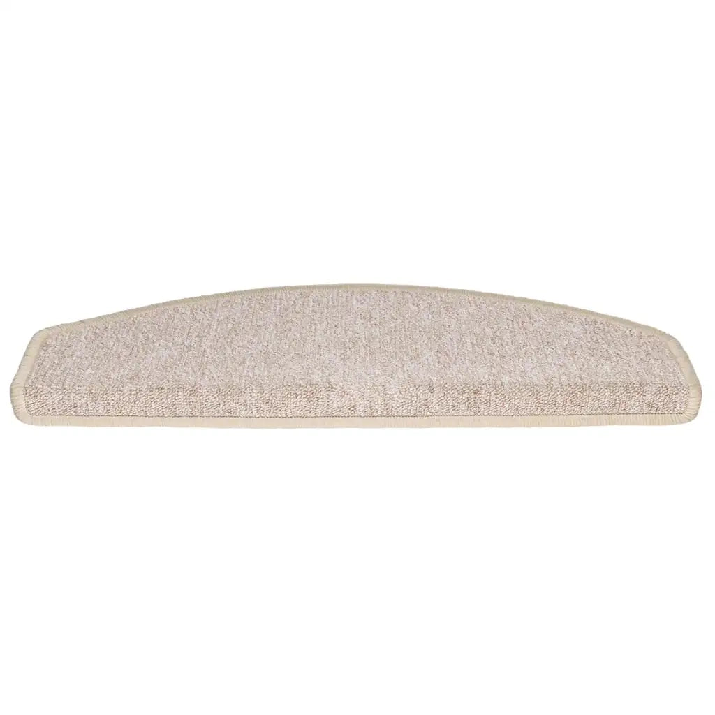 Tappetini per scale 30 pz 65x24x4 cm tortora semicircolari grandi 3365755