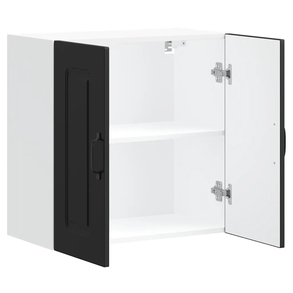 Pensile da Cucina Kalmar Nero in Legno Multistrato 853578