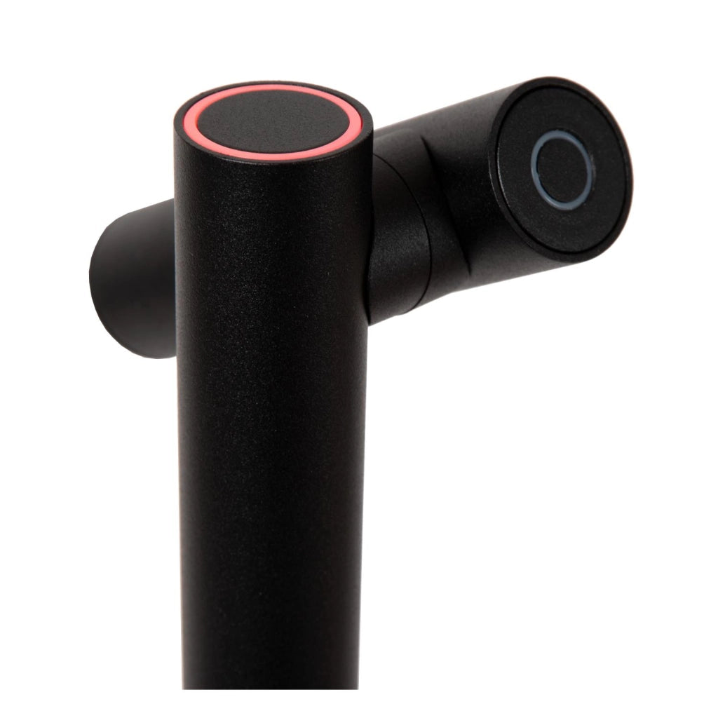 Lampada da terra nera 2 faretti LED IP54 ANTRIM Lucide