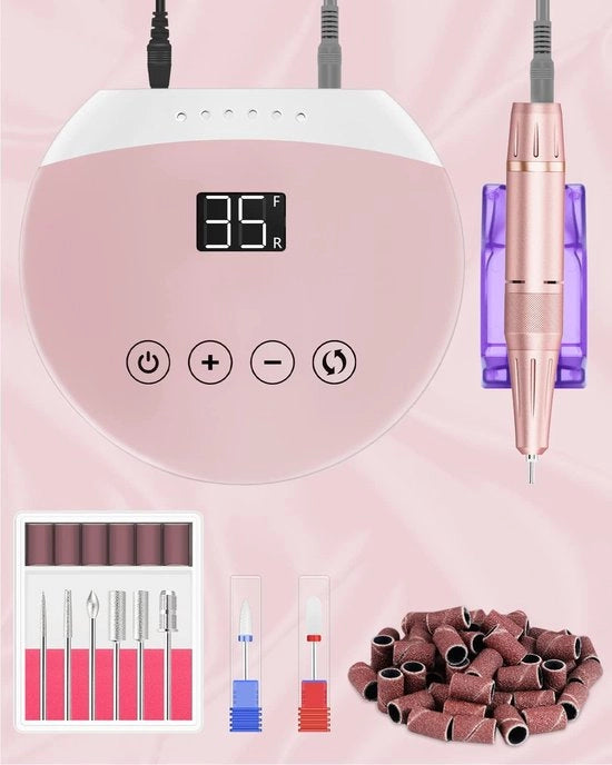 Vibrofile per Acrilati-, Gel- e Unghie Naturali 35000 giri al minuto