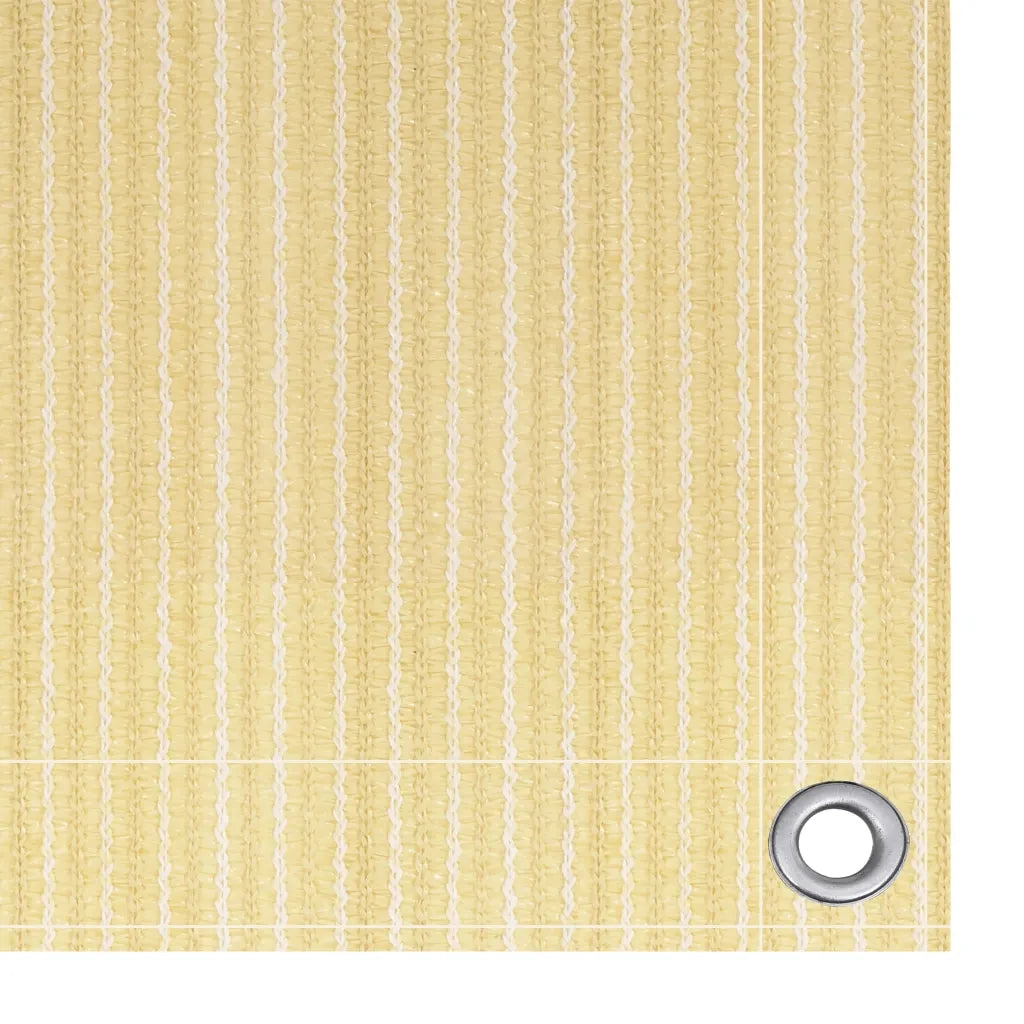 Paravento da Balcone Beige 120x400 cm in HDPE 310917