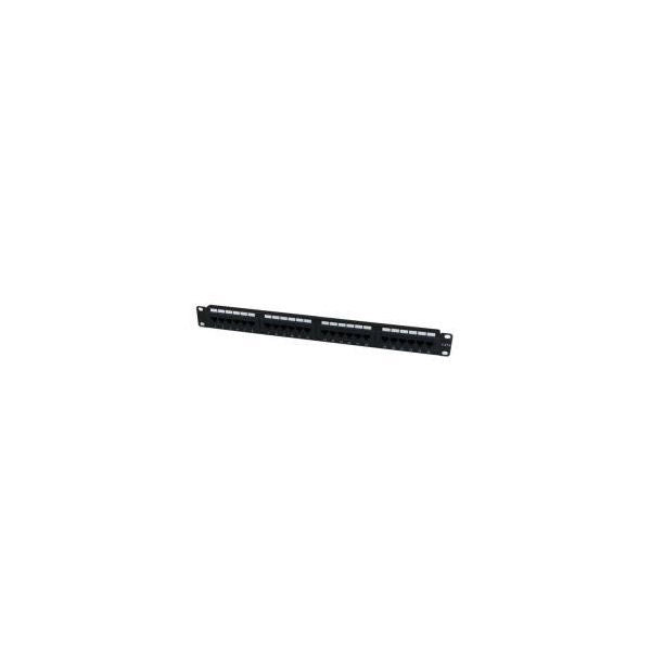 Startech.com patch panel cat 6 a 24 porte 1u - pannello di cablaggio per rete cat6 - C6PANEL24