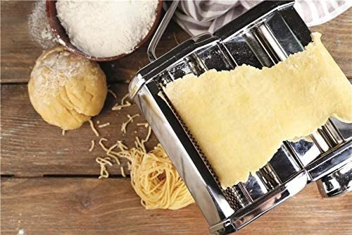 MAURY'S MACCHINA PER LA PASTA IN ACCIAIO INOX PER SFOGLIA DA 150 MM