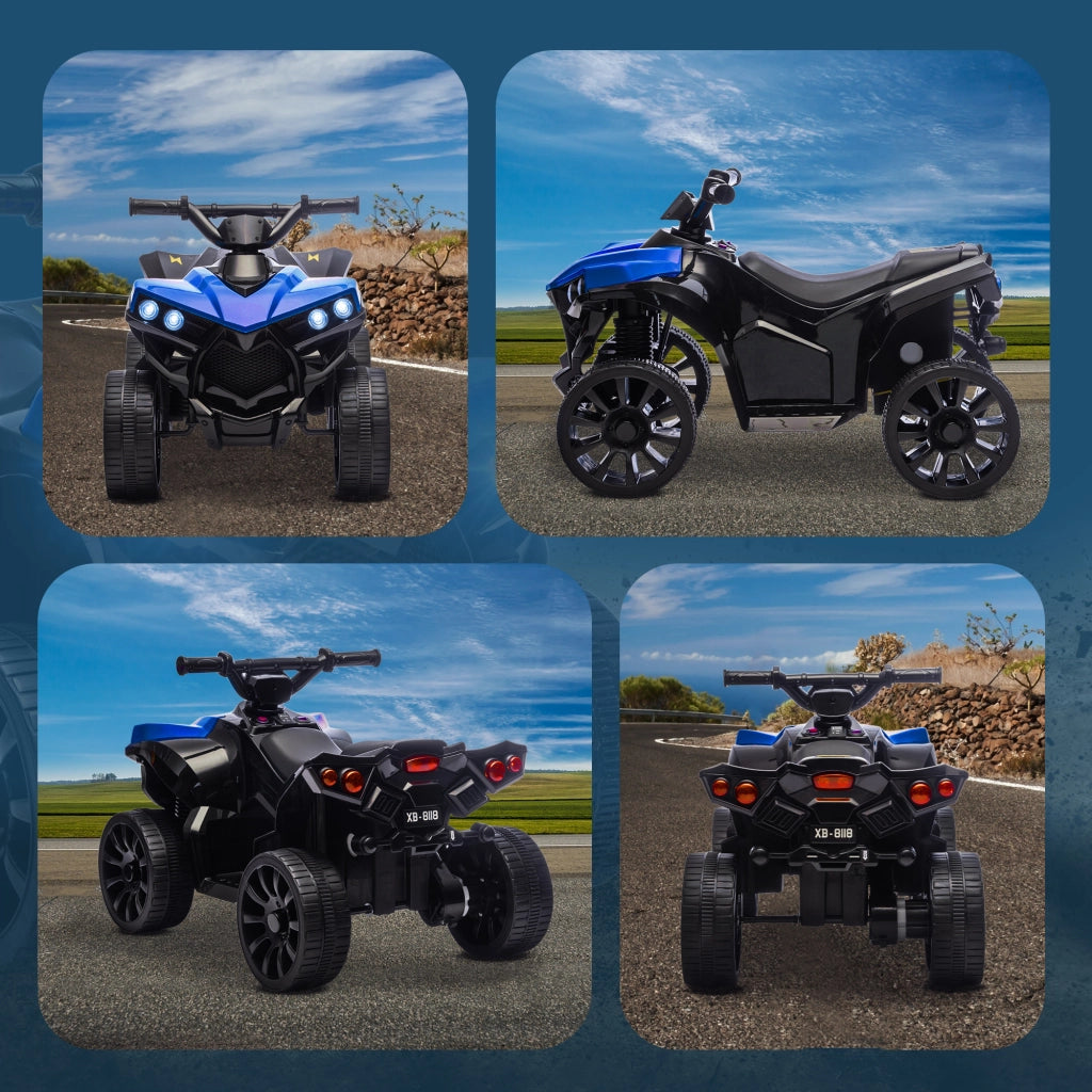 Quad elettrico per bambini 6V ¨C Minimal ¨C 70x42x45 cm blu