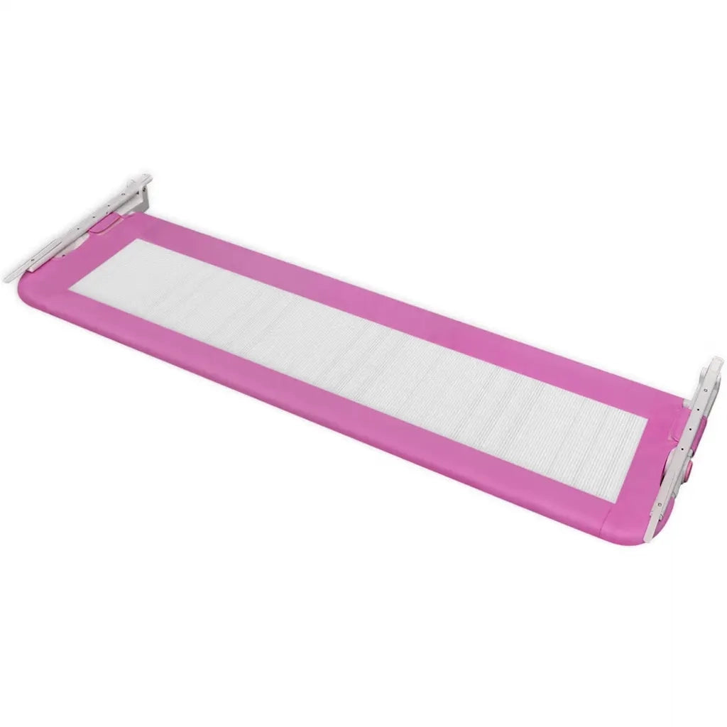 Sponde Letto per la Sicurezza dei Bambini 2 pz Rosa 150x42 cm CFW7951074