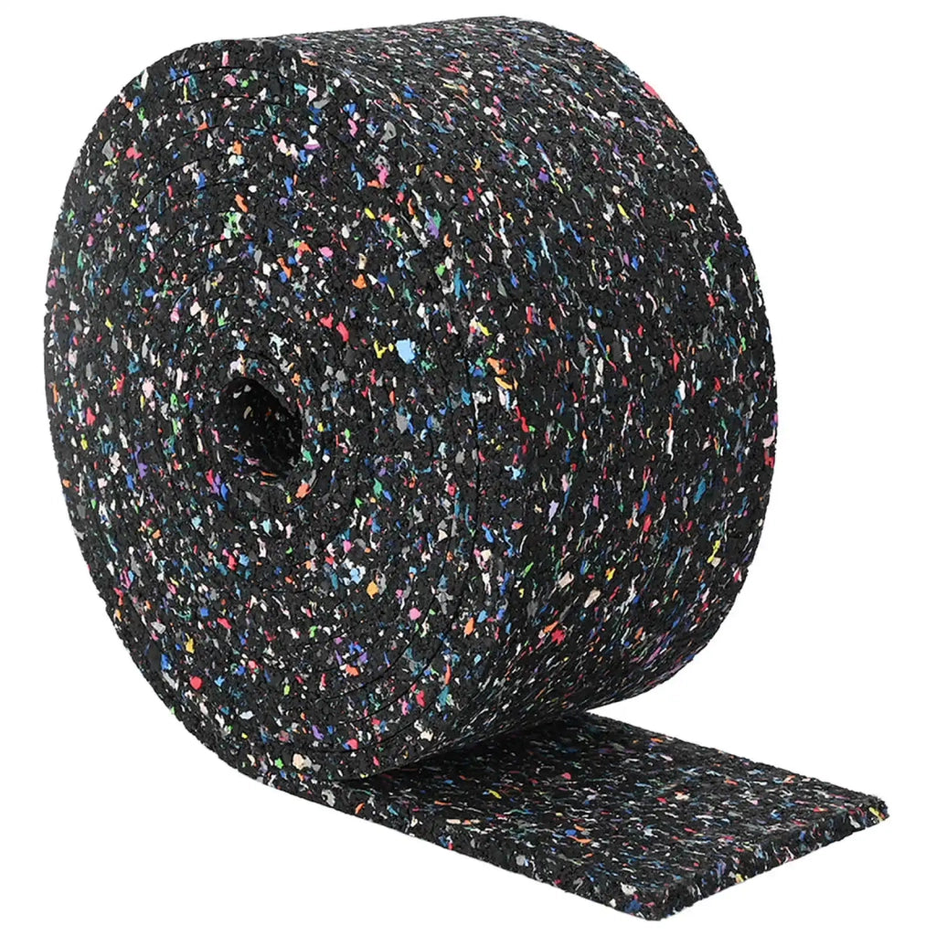 Rotolo di Granulato in Gomma Nero 1000 x 10 x 0,8 cm Gomma 42027287