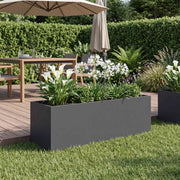 Vaso da giardino Antracite 60 x 20 x 20 cm 8005152