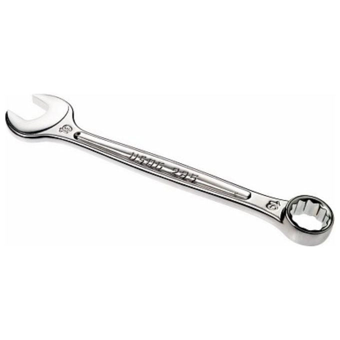 Usag 285 13 Chiave Combinata 13 mm Forchetta Ribassata Testa Poligonale 15° Acciaio Cromo Vanadio