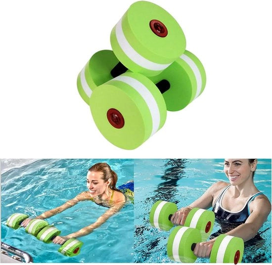 Set di manubri acquatici per allenamento acquatico 2 pezzi