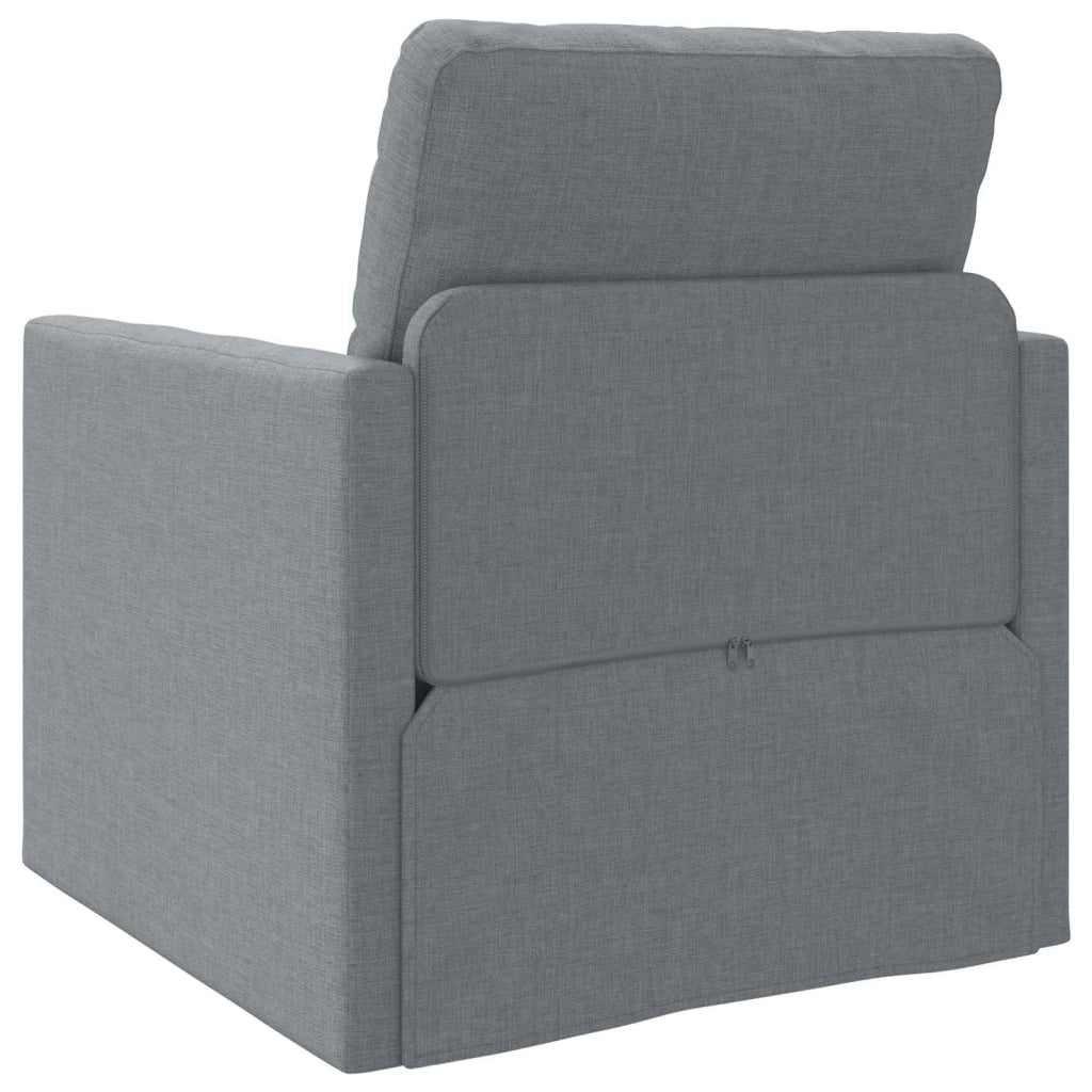 Divano letto 60cm Grigio chiaro Tessuto 4106621