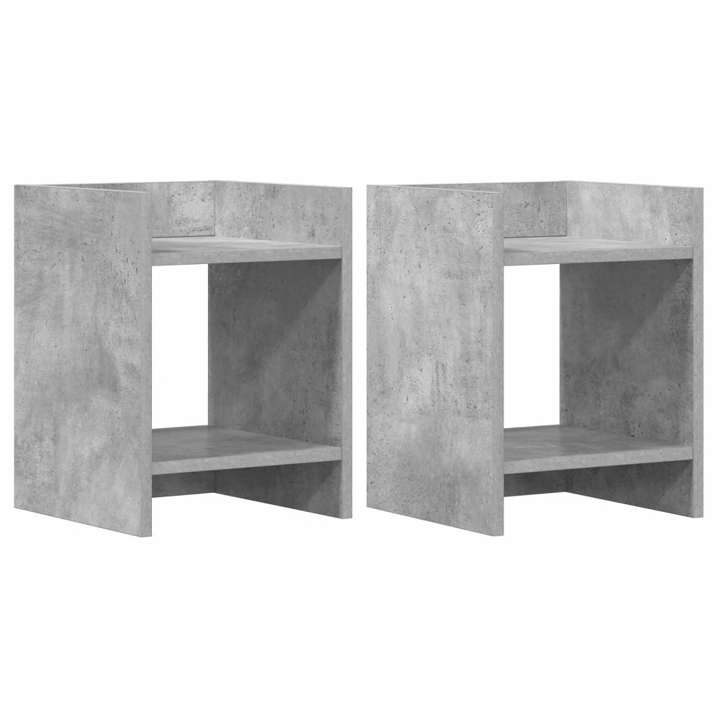Supporto per piante 2 pz Grigio Cemento 30 x 30 x 40 cm 899617
