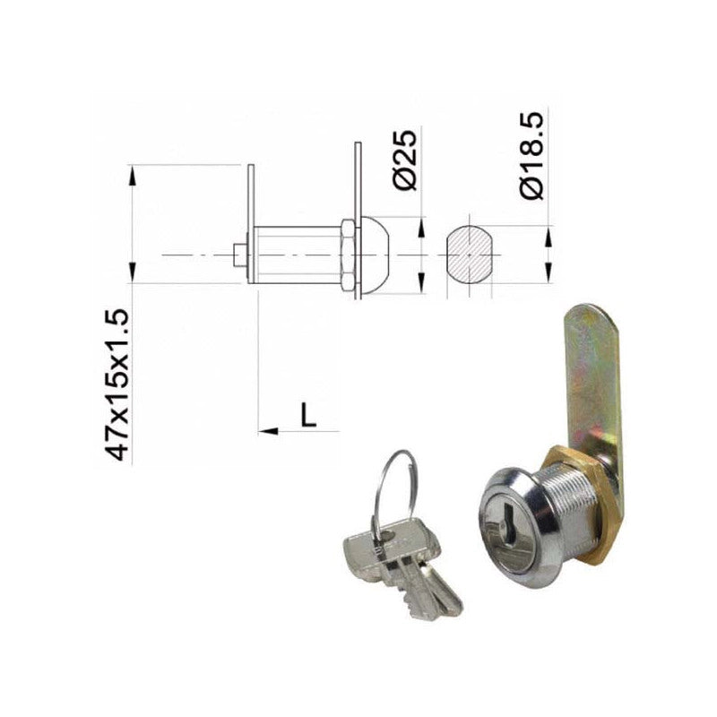 Cilindro Levetta Mm 16 Ibfm