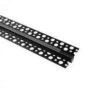 Profilo LED GPW01 incasso nero diffusore trasparente 1m