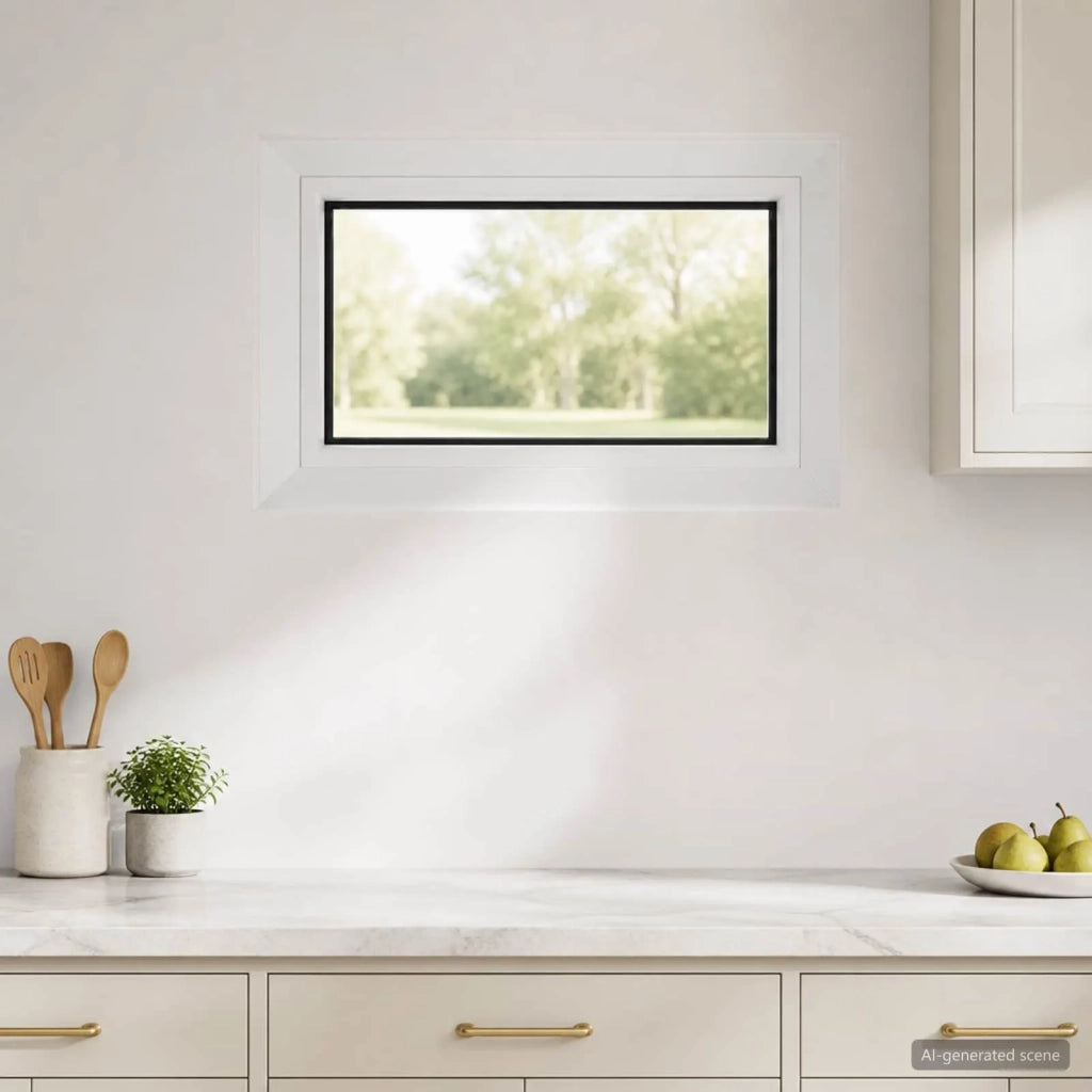 Finestra Cantina RISOR 35 x 30 cm PVC e Vetro 42047961