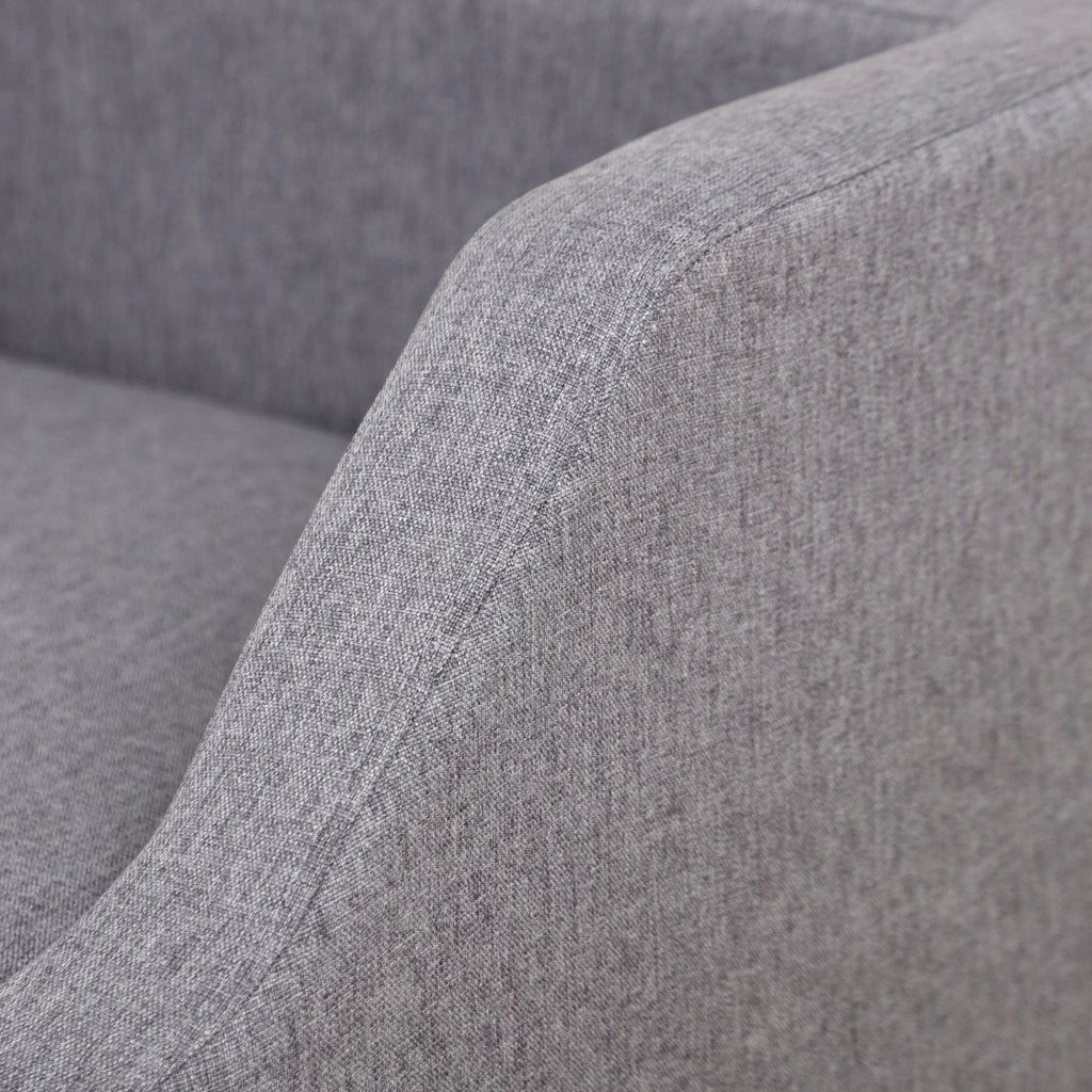 Letto per cane stile scandinavo ¨C Xylo ¨C legno e tessuto grigio sfoderabile 75x55x39 cm