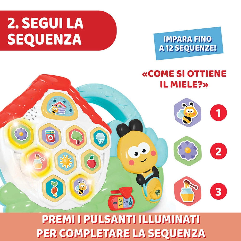Chicco Baby Bee alla Scoperta dell'Alveare Centro Attività Elettronico 2-5 Anni