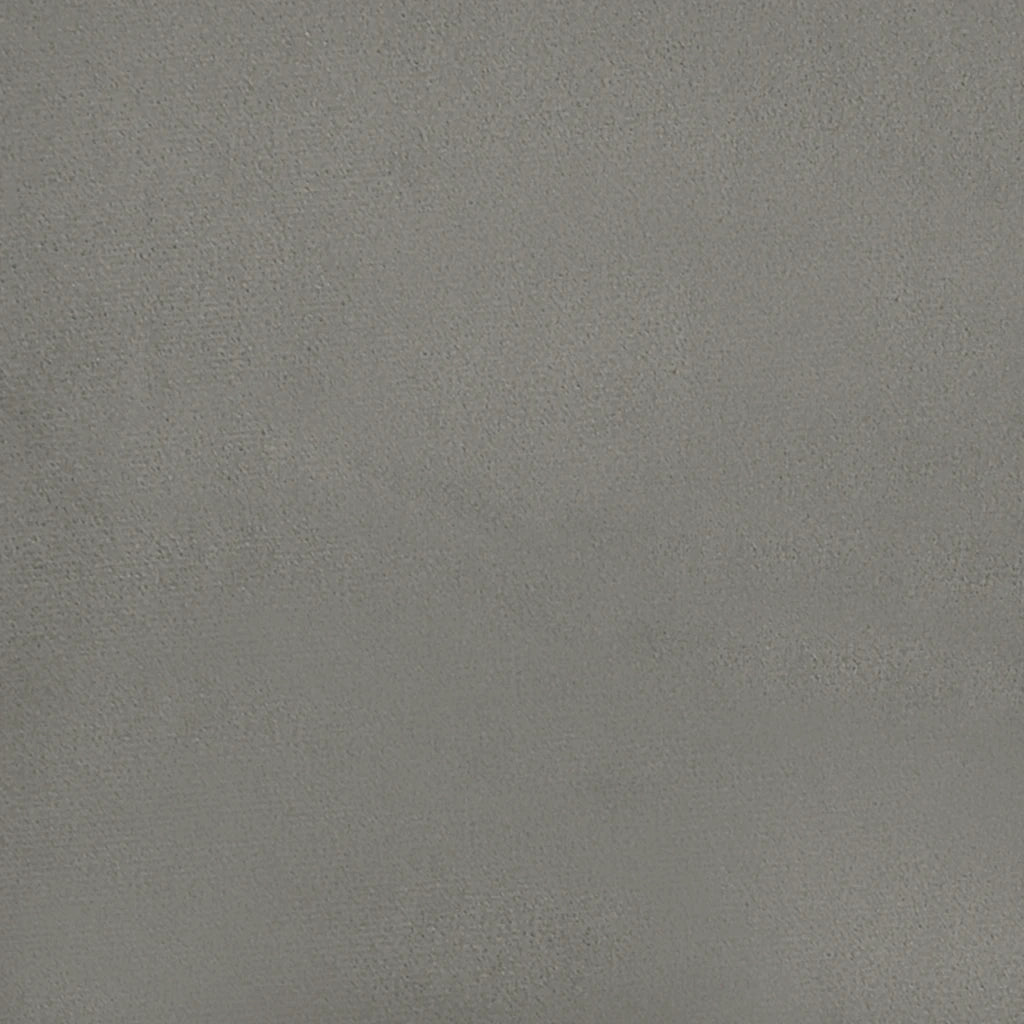 Struttura letto senza Materasso Grigio Chiaro 193x203 cm matrimoniale Velluto 347360