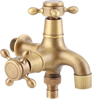 Montaggio a parete retro stile per rubinetto da cucina, giardino e piscina