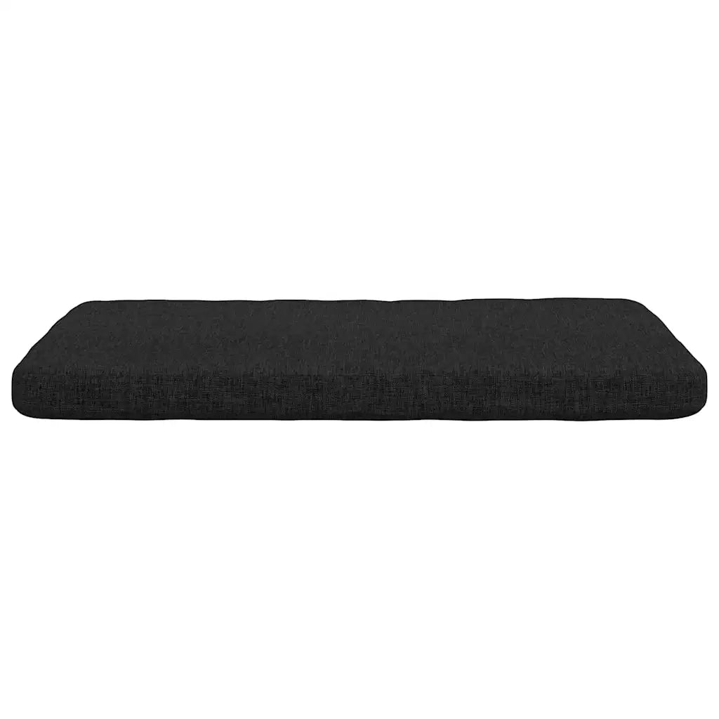 Cuscini per Seduta 4 pcs Nero 40 x 40 x 3 cm Tessuto 42015191