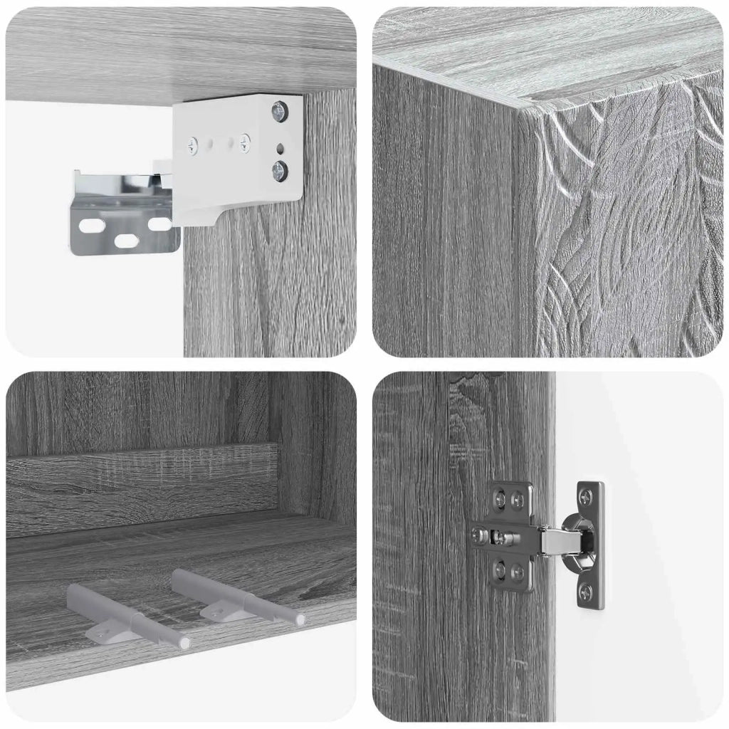Mobiletto a muro 59 x 31 x 60 cm Legno ingegnerizzato 898751