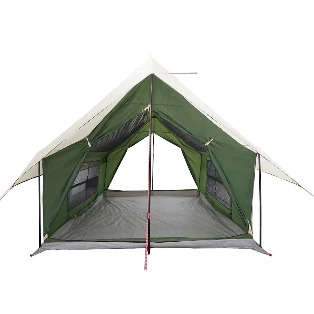Tenda da campeggio | Tenda da campo per 5 Persone Verde Impermeabile