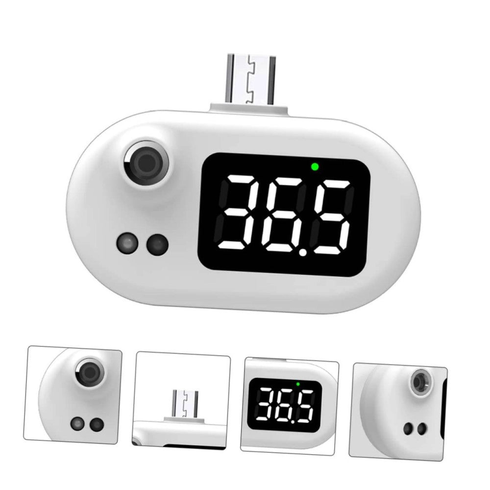 Trade Shop - Termometro Digitale Per Smartphone Ir Misurazione Temperatura Senza Contatto Iph -