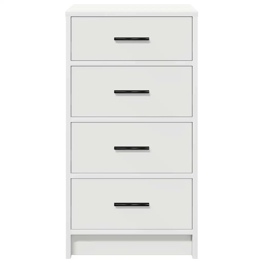 Credenza con cassetto Bianco 40 x 41 x 75 cm Legno multistrato 865055