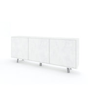 Buffet 3 ante VELBRUK bianco pietra