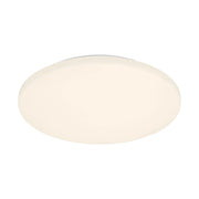 Plafoniera Moderna Case Plastica Bianco Opaco Led Integrato 21W 3000K