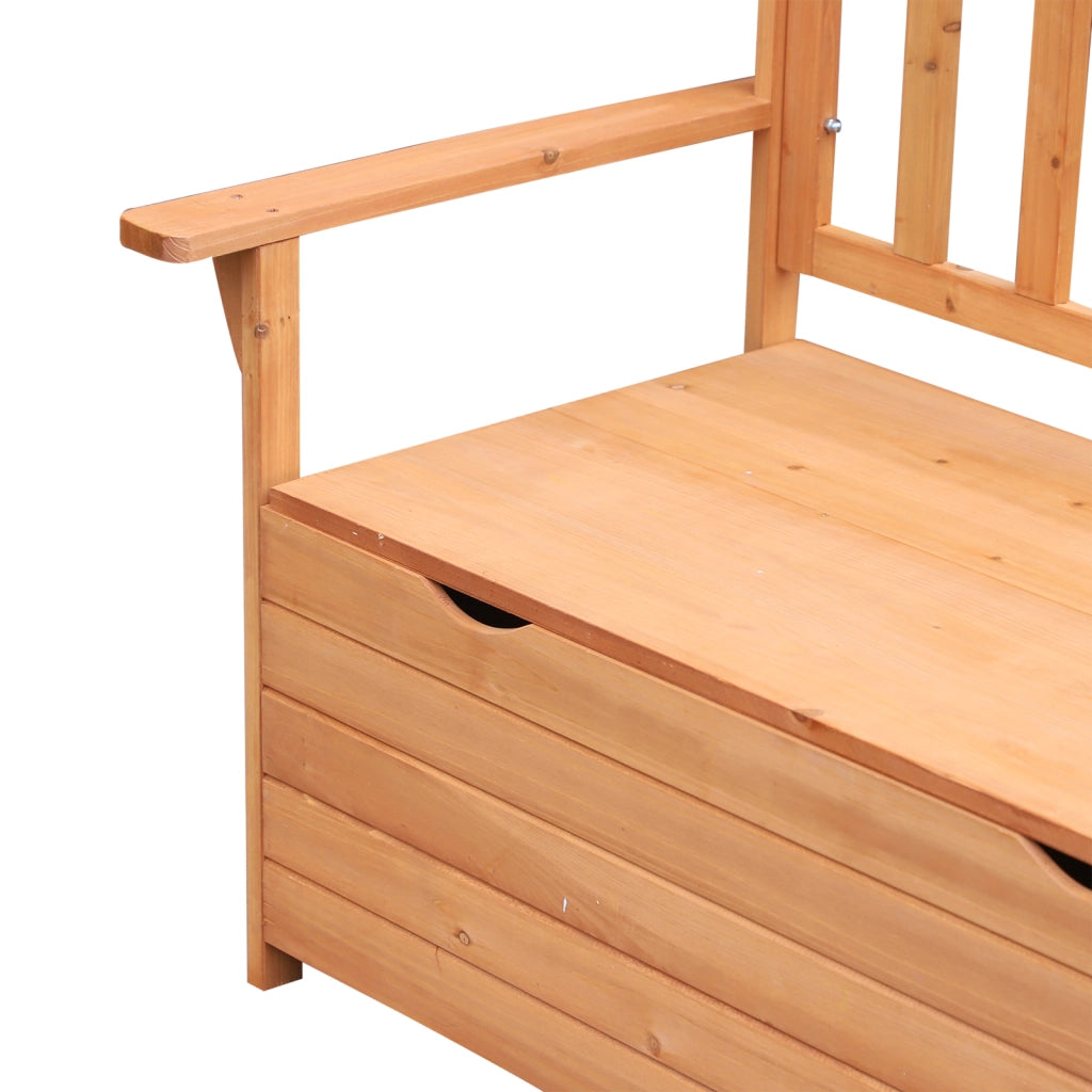 Panchina da Giardino 2 Posti con Contenitore ¨C Xylo ¨C Legno
