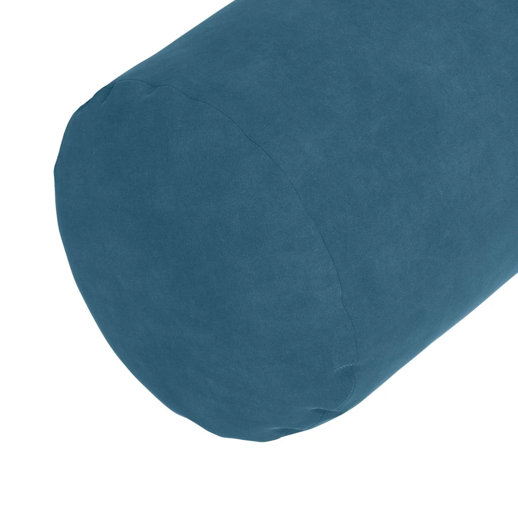 Cuscini a rullo 2 pz | Cuscini per sedie Blu ? 25 x 70 cm Tessuto in Cords