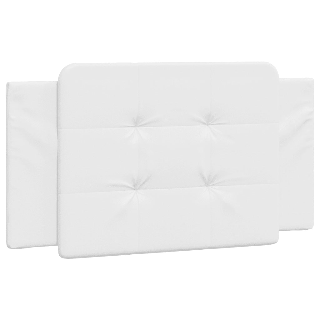 Cuscino Testiera-Cuscino per Testiera Zadar Bianco 100 cm in Similpelle