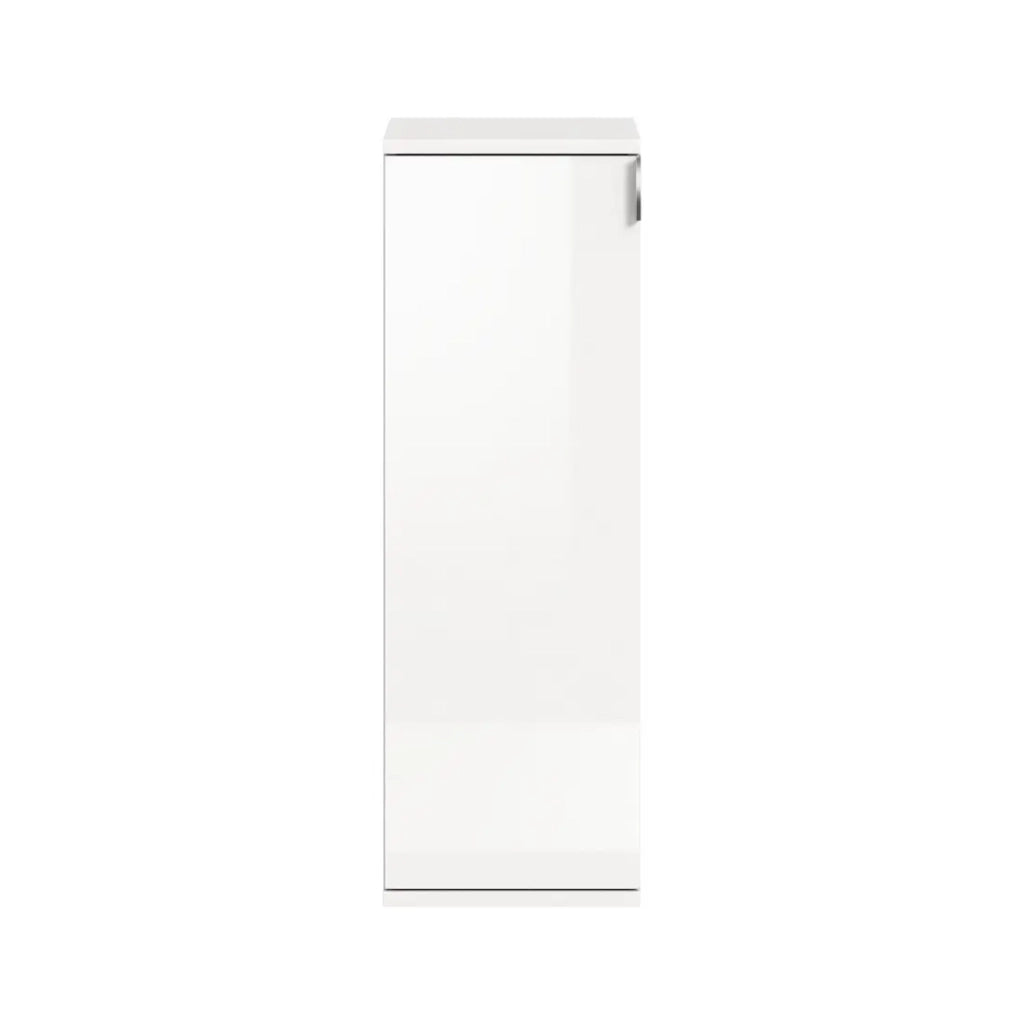 Mobile contenitore BODITE – 1 porta – Bianco lucido – Compatto e moderno