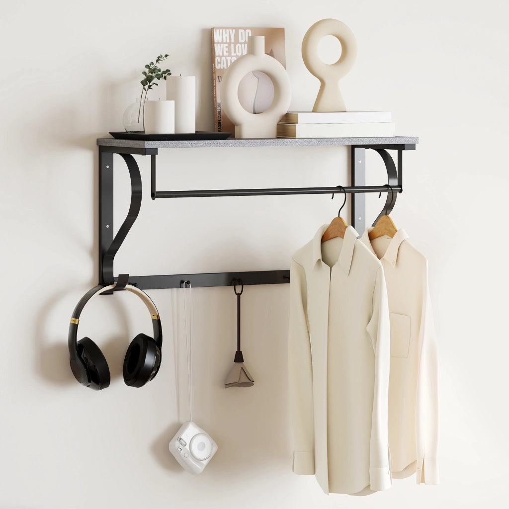 Appendiabiti da parete ¨C Minimal ¨C Grigio