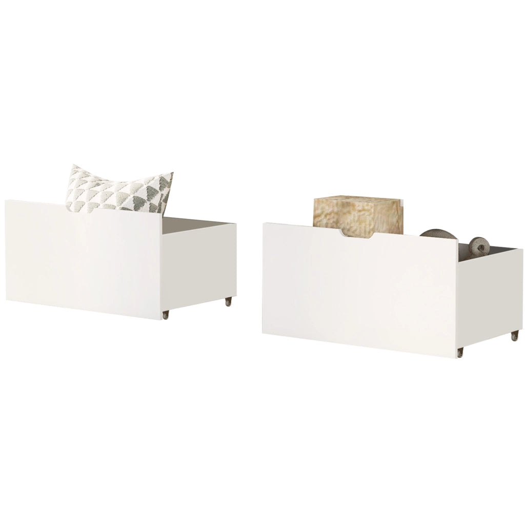 Letto a due cassetti per bambini - Zephmum- 2 cassetti