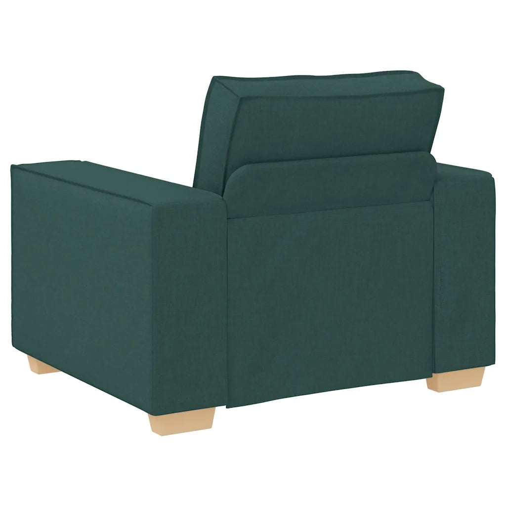Poltrona Divano Verde Scuro 100x78x84 cm Tessuto 4104965