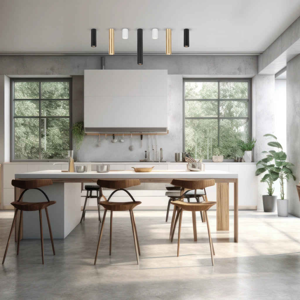 Spot da soffitto tondo nero 20 cm GU10 8W Genesis Milagro