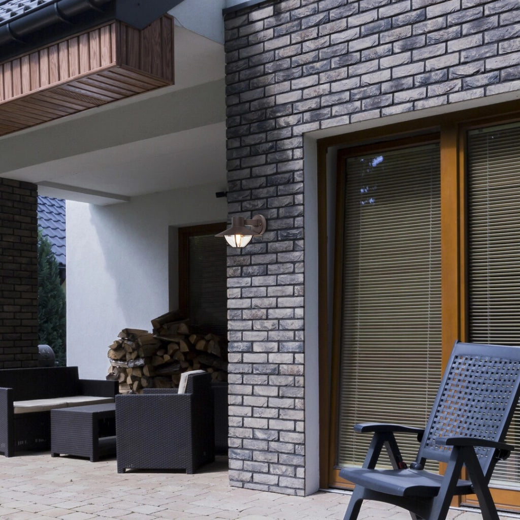 Applique esterna Almada E27 1 luce bronzo IP44 Rabalux