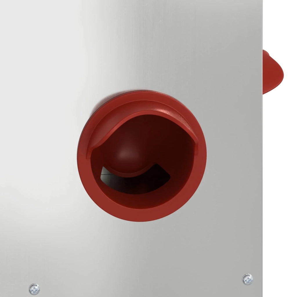 Feeder per pollo 2 pcs Argento 60,5 x 29 x 51 cm 879980