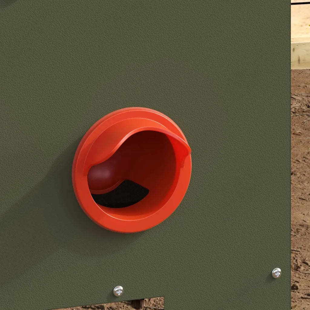 Feeder per pollo Verde oliva 40,5 x 25 x 38 cm 874652