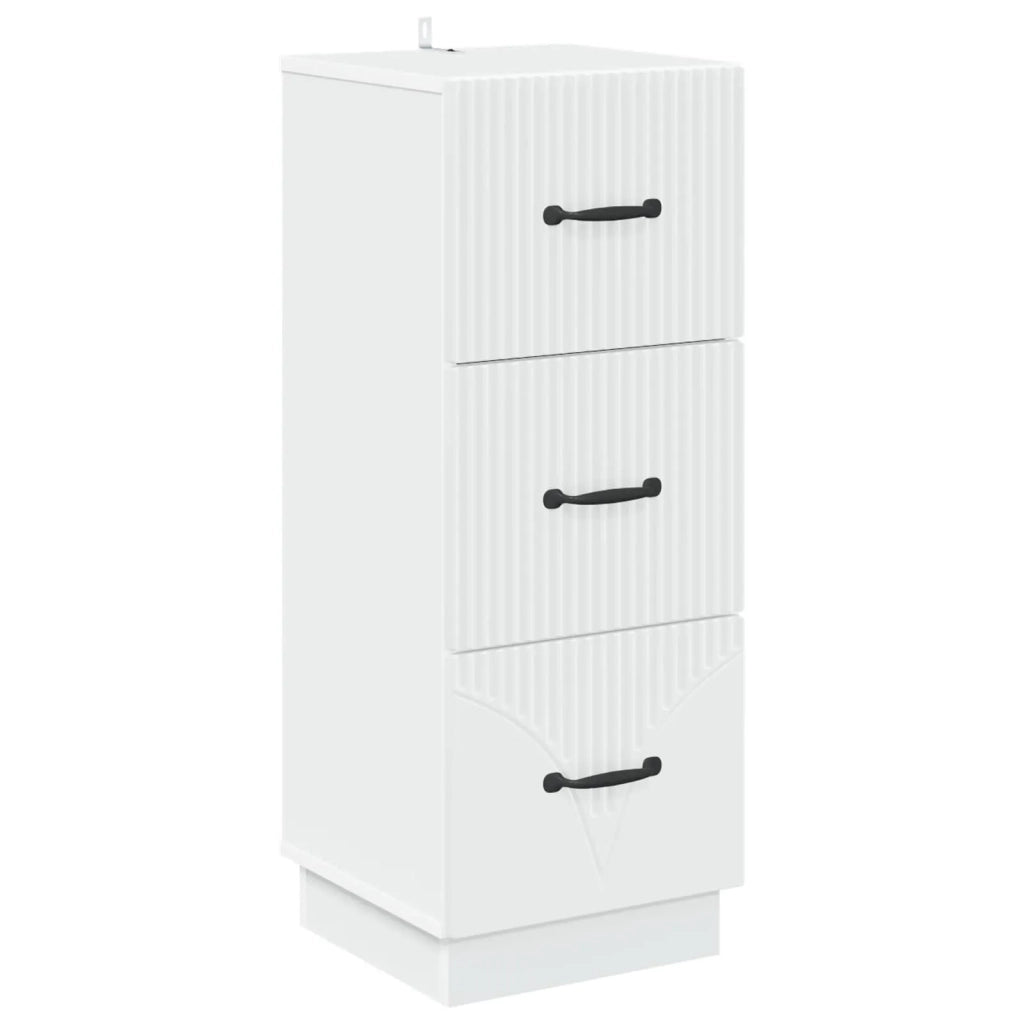 Mobile con Cassetti Bianco 33 x 34,5 x 87 cm 895305