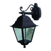 Blinky Cefalu' Lanterna da Parete da Esterno altezza 48 cm attacco superiore alluminio porta lampada ceramica