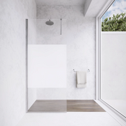 Parete doccia walk-in 80 cm 8mm opaco anticalcare h200 | Lazaros