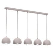 Lampada sospesa a cupole Sool 5xE27 kaszmir