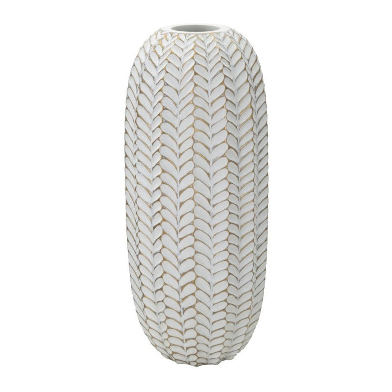 Vaso Resina Leaf cm ø 18,5x46