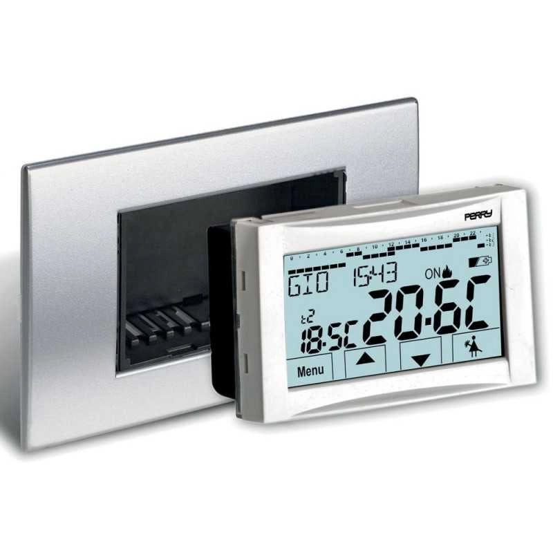 Cronotermostato da Incasso Perry Moon Touch Screen